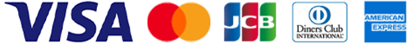 Visa Mastercard JCBカード Diners Club American Express